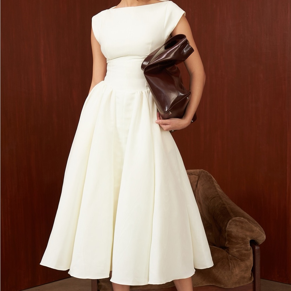 House of CB ivory debutante dress